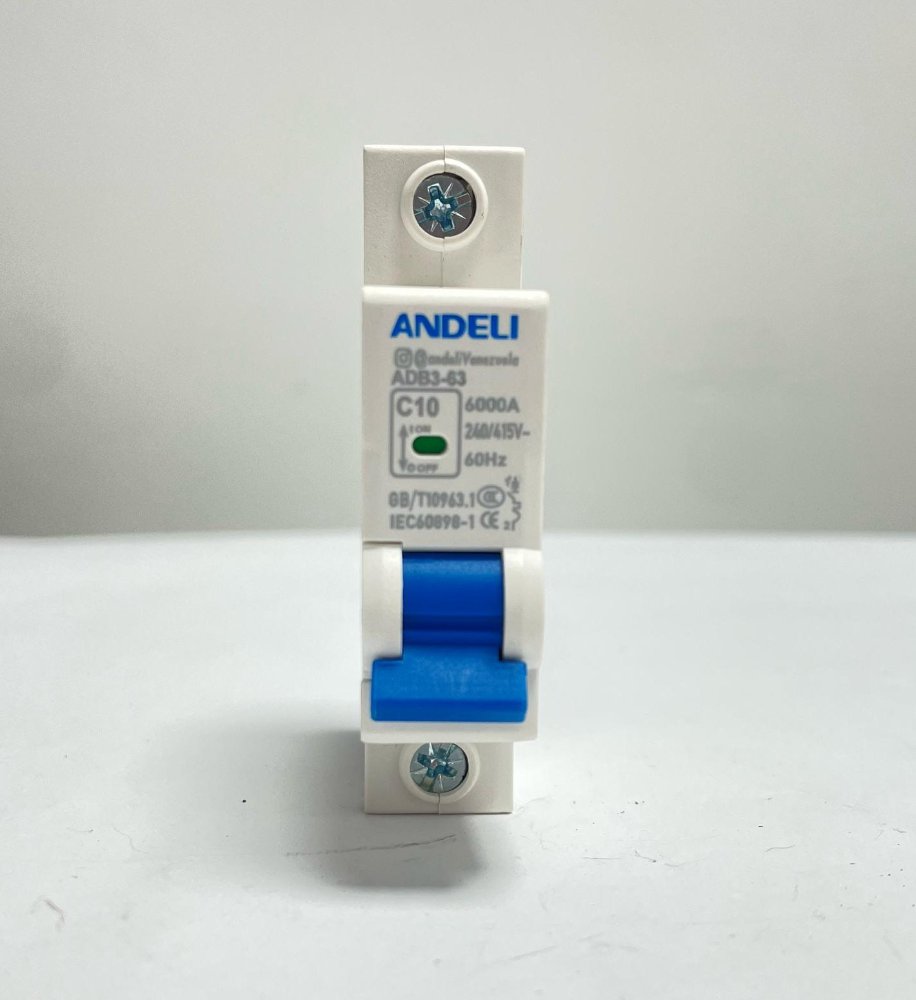 BREAKER TERMOMAGNETICO 1x10A ANDELI