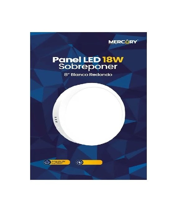 PANEL LED 18W SUPERFICIAL REDONDO MERCURY