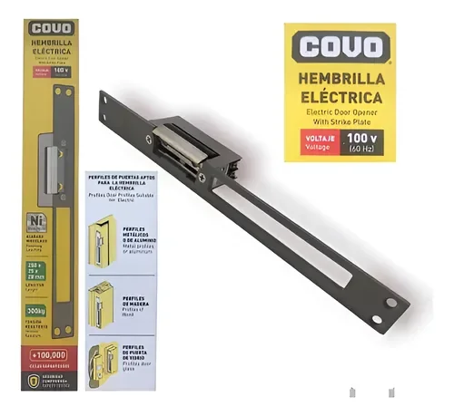 HEMBRILLA ELECTRICA LARGA 110V COVO