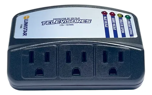 PROTECTOR P/TELEVISORES 120V 15AMP (03 TOMAS) LUMISTAR