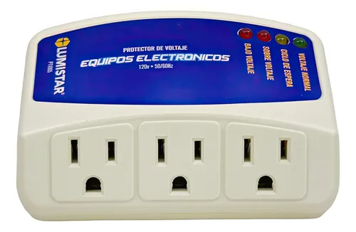 PROTECTOR P/EQUIPOS ELECTRONICOS 120V (AUDIO, VIDEO Y TV). LUMISTAR
