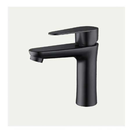 MONOMANDO MEZCLAD P/LAVAMANOS METALICO C/ NEGRO M.A.