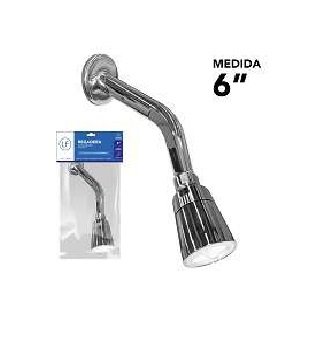 DUCHA C/BRAZO CROMADO 6" LF
