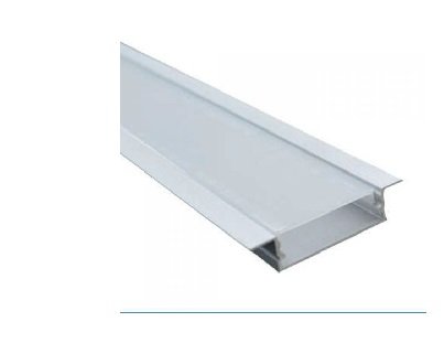 PERFIL ALUMINIO P/EMPOTRAR 40MMX20MM 3MT ZAXON