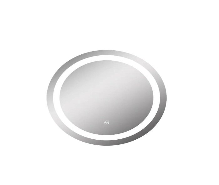 ESPEJO LED REDONDO MARCO ALUMINIO 60CM JEANTEX