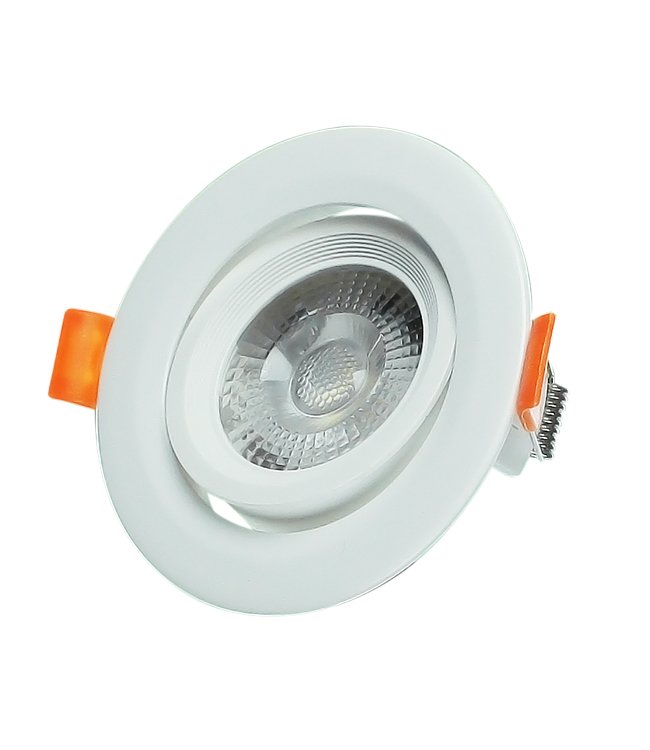 SPOT LED 5W P/EMPOTRAR REDONDO 6500K LUMISTAR