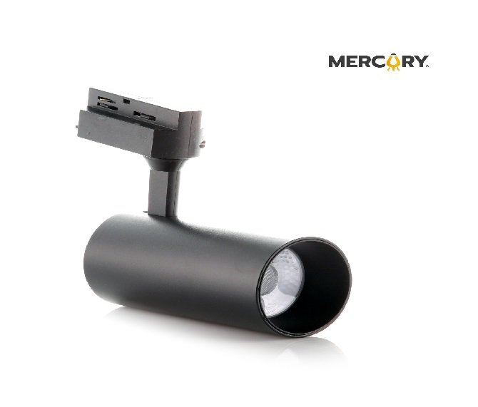 SPOT LED LISO NEGRO 10W 4100K MERCURY