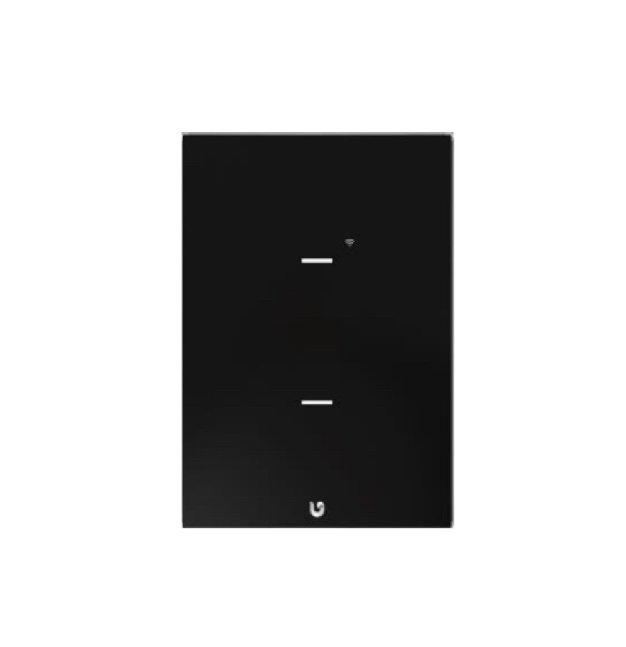 INTERRUPTOR DOBLE SMART HOME TOUCH NEGRO MERCURY GEN2