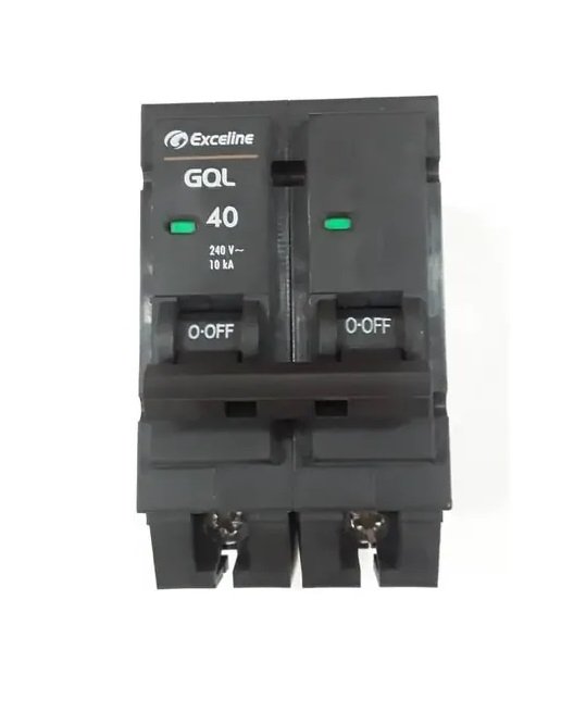 BREAKER HQL 2X40AMP EXCELINE