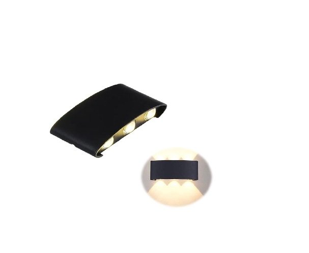 APLIQUE LED UP&DOWN 4W NEGRO/3000K MERCURY