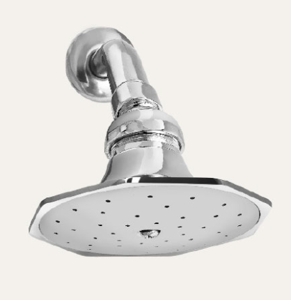 REGADERA METALICA HEXAGONAL CON TUBO Y ROSETA