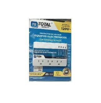 PROTECTOR EQUIPOS ELECTRONICOS 3 TOMAS 120V TQ