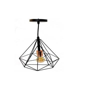 LAMPARA COLGANTE DECORATIVA 40W MAX. 100CM MOD. ZARAGOZA AJUSTABLE- S/BOMBILLO LUMISTAR