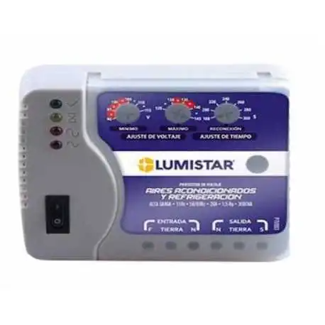 PROTECTOR A/A Y REFRIGERACION 110V 30AMP (CABLE-CABLE) LUMISTAR
