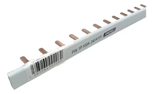 BARRA DE DISTRIBUCION P/BREAKER TERM 1P 100AMP 240-410V ANDELI