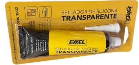 SILICON TRANSPARENTE 85GRS EXXEL