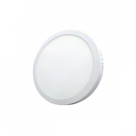 PANEL LED 12W SUPERFICIAL REDONDO CLV