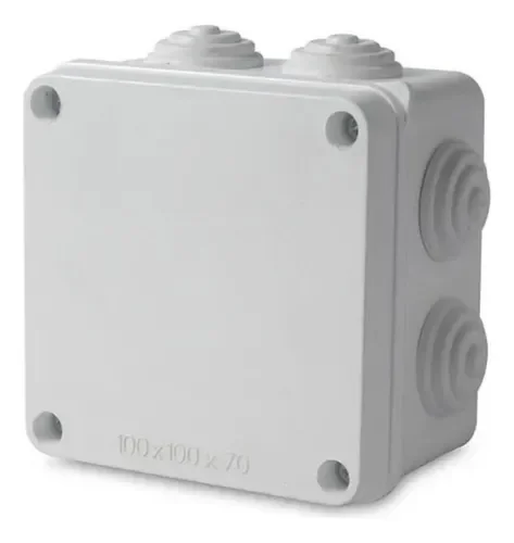 CAJA DE PASO 100X100X70 PLASTICA ANDELI