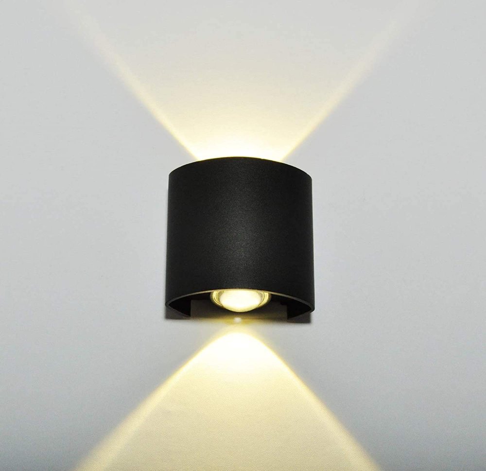 APLIQUE 1 FOCO NEGRO 3500K 2X1W RUSSMAX