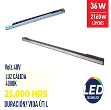 LAMPARA MAGNETICA LINEAL 36W ANGEL LIGHT