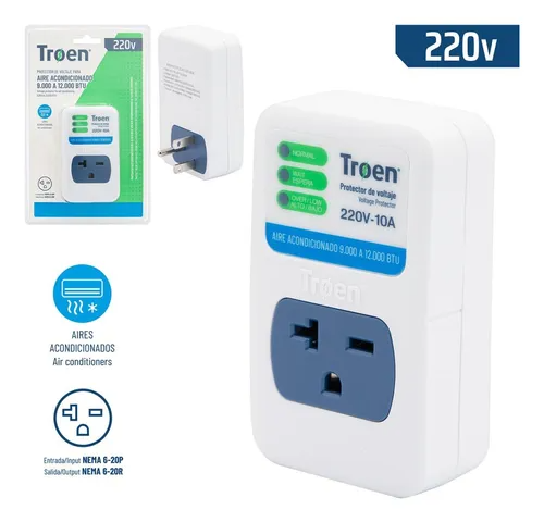 PROTECTOR A/A 220V TOMA CHINA TROEN