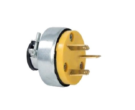 ENCHUFE METALICO TRIFASICO 20A "PATA DE GALLINA" LUMISTAR