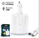 BOMBILLO LED RECARGABLE 30W C/USB EXXEL