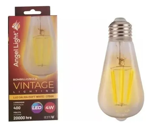 BOMBILLO VINTAGE ALARGADO 4W ANGEL LIGHT