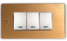 INTERRUPTOR TRIPLE SERIE X IGOTO