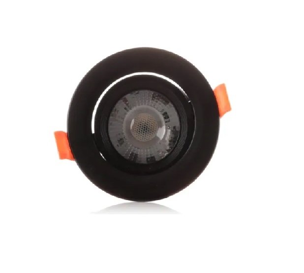 BALA LED 5W 4100K NEGRA REDONDA MERCURY