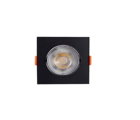 BALA LED 5W 4100K NEGRA CUADRADA MERCURY