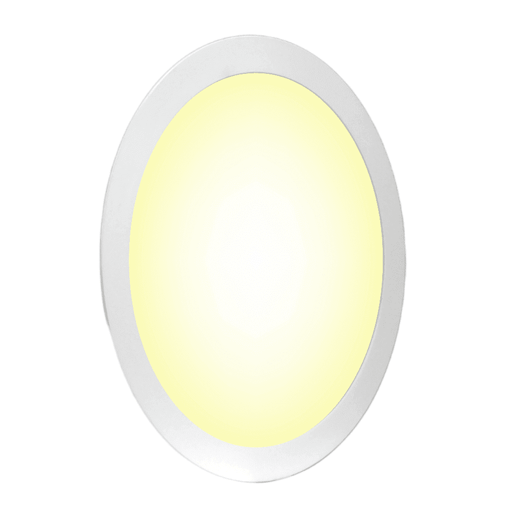 PANEL LED 24W LUZ CALIDA REDONDO P/EMPOTRAR MERCURY