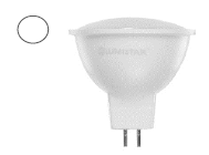 DICROICO BIPIN 7W MR16 LUZ BLANCA LUMISTAR