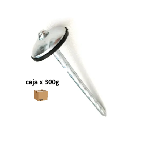 CLAVOS PARA TECHO CAJA DE 300G x 22 UND.