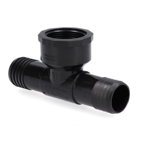 TEE CON ROSCA HEMBRA PARA PLASTIDUTO 1/2"
