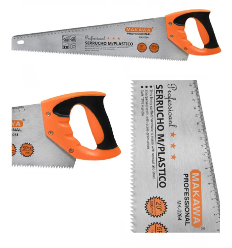 Serrucho 20 Mango Goma/ Plastico Makawa Mk-0264