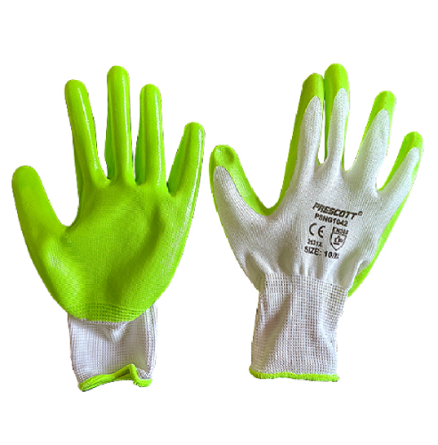Guantes de Latex Verdes Prescott -- PSNG010