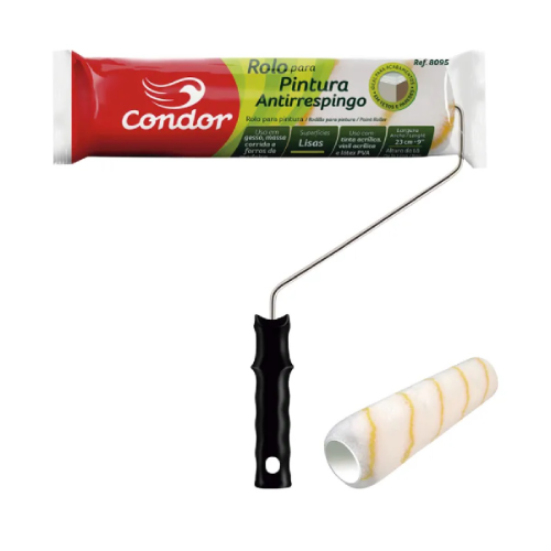 RODILLO CONDOR NEGRO 23CM
