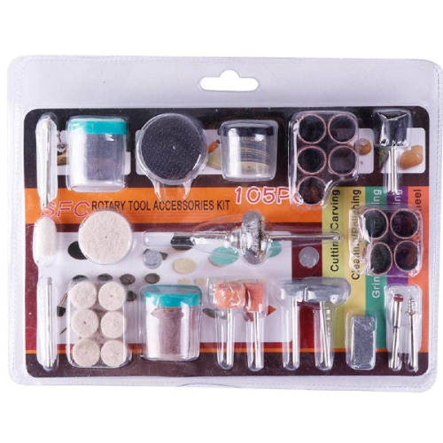 Accesorios para Minitorno 105 Piezas -- ADP105
