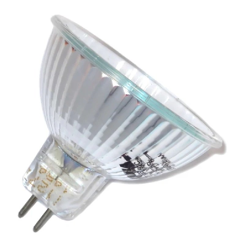 Lampara Dicroica 12v Mr16 6.35 50w Halogena Dimerizable