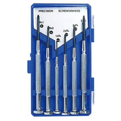 Destornilladores de Precisión 6 Piezas Hicen -- 23509001