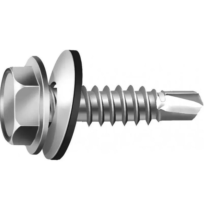 Mecha Tornillo Hexagonal Punta Mecha 6,3 X 25