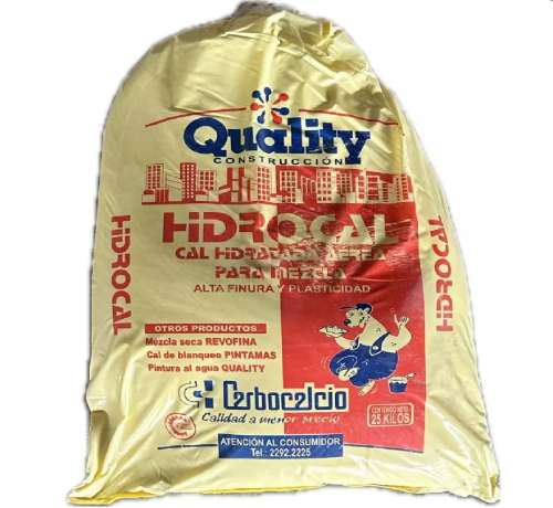 CAL HIDRATADA 25 KGS CARBOCALCIO