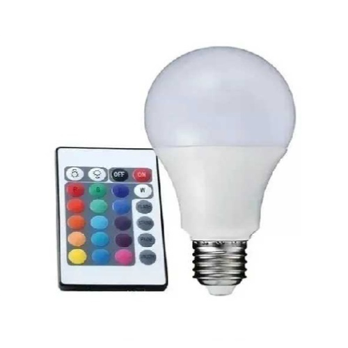 LAMPARA DE COLORES C/CONTROL 12W RGB