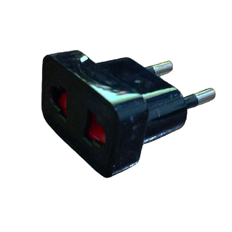 Ficha Adaptador Americano Negro JOV QZ12-1N