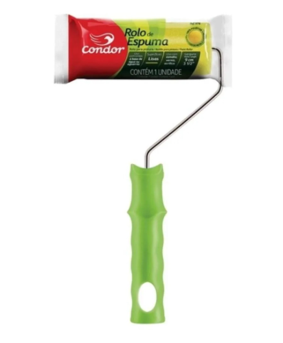 Rodillo de espuma con soporte para cóndores de 9 cm
