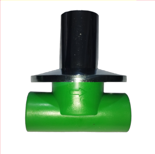 Llave de Paso Cubierta Cromada Termofusión --TERMAG24