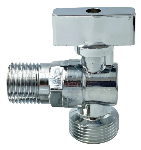 Canilla Llave De Paso Para Lavarropas 1/2 -- 3/4 Pulgadas