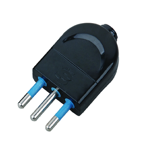Ficha 16A Con Tierra Negra JOV SL1002