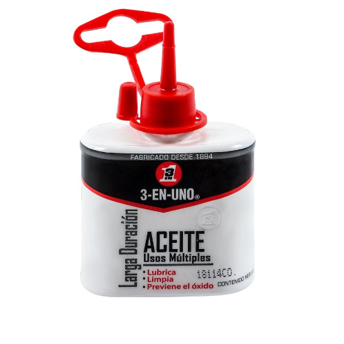 Aceite Multiuso 3 En 1 Lubrica Limpia Previene Oxido 30ml